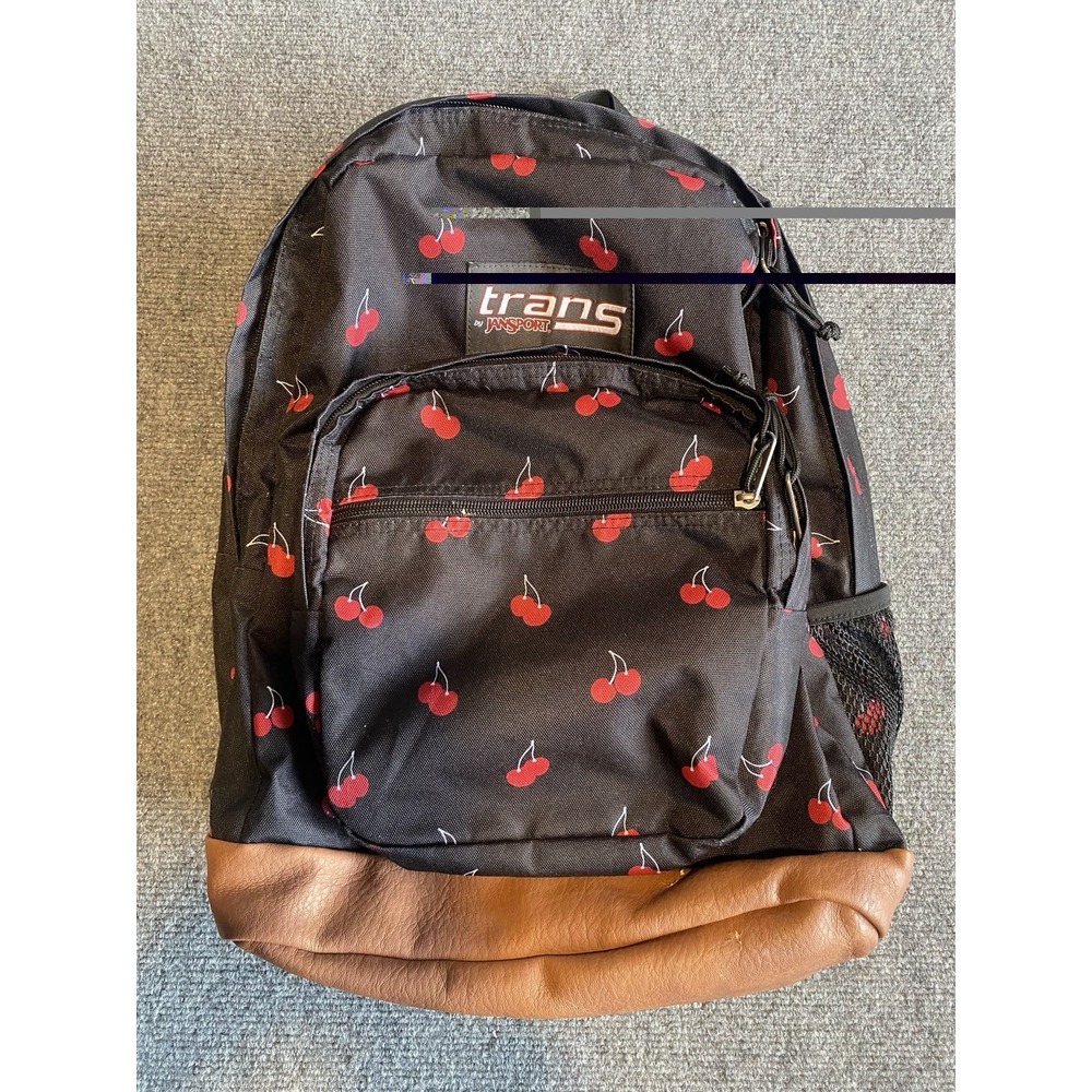 Trans By Janssport Large Cherry Backpack - Laptop - Padded Straps